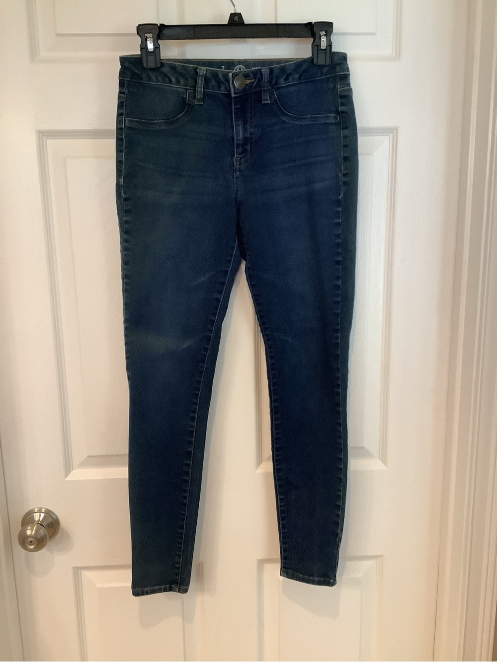 SO Women's Dark Blue Stretch Skinny Jeans